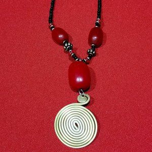 Vintage African Hand Crafted Necklace